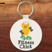 Porte-clés Porte - clé Fitness Chick (Recto)