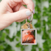 Porte-clés Porte - clé Flamant rose (main)