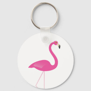 Porte-clés Porte - clé Flamant rose rose fille
