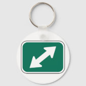 Porte-clés Porte - clé Flèches à double direction