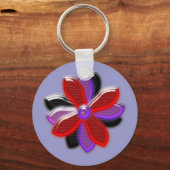 Porte-clés Porte - clé Fleur Faisant Briller (Recto)
