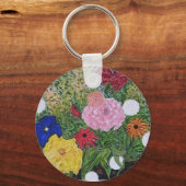 Porte-clés Porte - clé floral (Recto)
