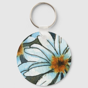 Porte-clés porte - clé floral "Daisy 1"