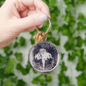 Porte-clés porte - clé floral "Echenecea" (Main)