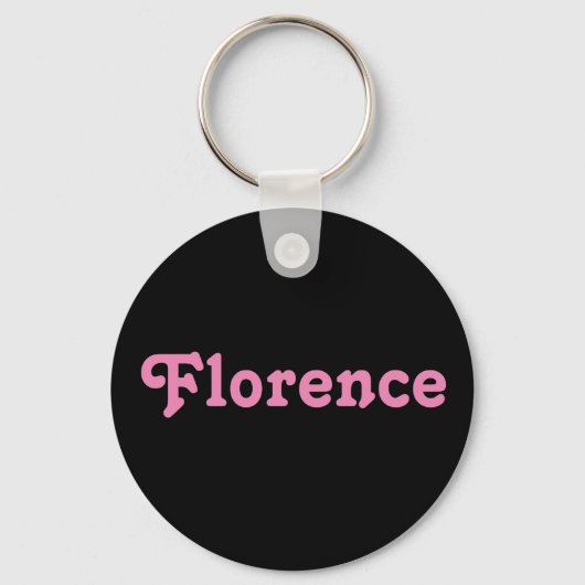 Porte-clés Porte - clé Florence (Recto)