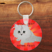 Porte-clés Porte - clé Fluffy Kitten (Recto)