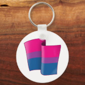 Porte-clés Porte - clé Flying Bi Pride (Recto)