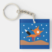 Porte-clés Porte - clé Fox Et Stars (Devant)