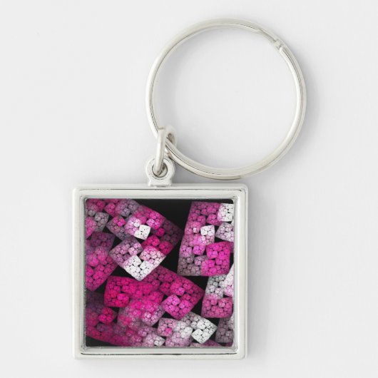 Porte-clés Porte - clé fractal Abstrait (Devant)