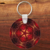 Porte-clés Porte - clé fractal RedRoyale (Recto)