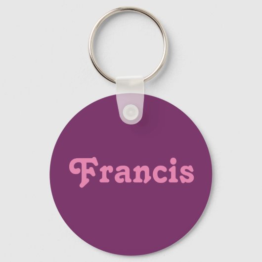 Porte-clés Porte - clé Francis (Recto)
