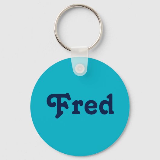 Porte-clés Porte - clé Fred (Recto)