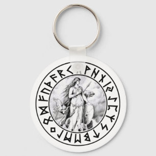 Porte-clés porte - clé Freya Rune Shield