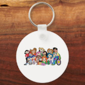 Porte-clés Porte - clé Friendz (Recto)