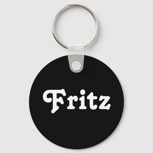 Porte-clés Porte - clé Fritz (Recto)