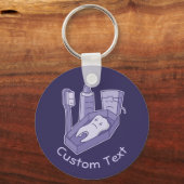 Porte-clés Porte - clé funéraire pour dents (Recto)