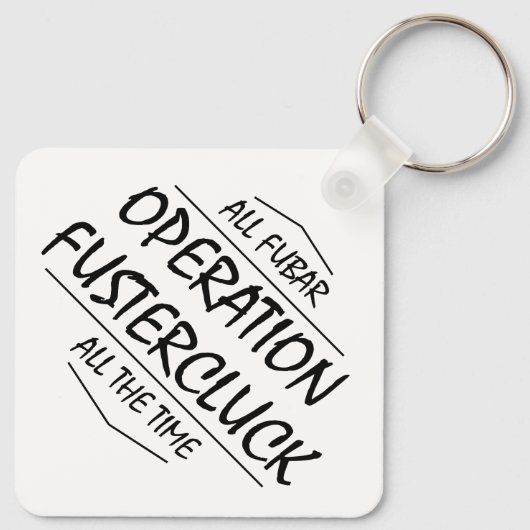 Porte-clés Porte - clé Fustercluck (Diamond) (Dos)