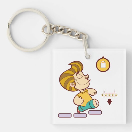 Porte-clés Porte - clé gagnant (Devant)