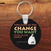 Porte-clés Porte - clé Gandhi (Recto)