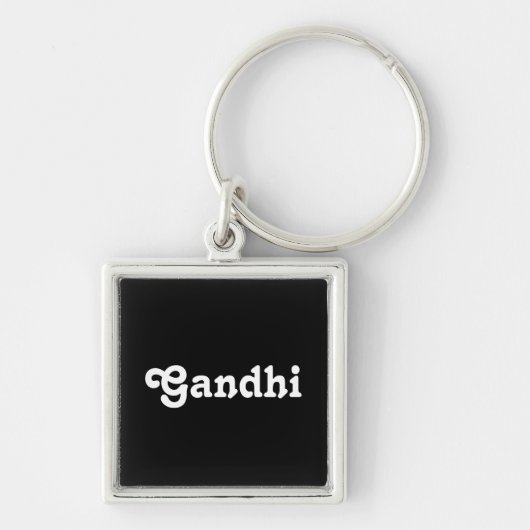 Porte-clés Porte - clé Gandhi (Devant)