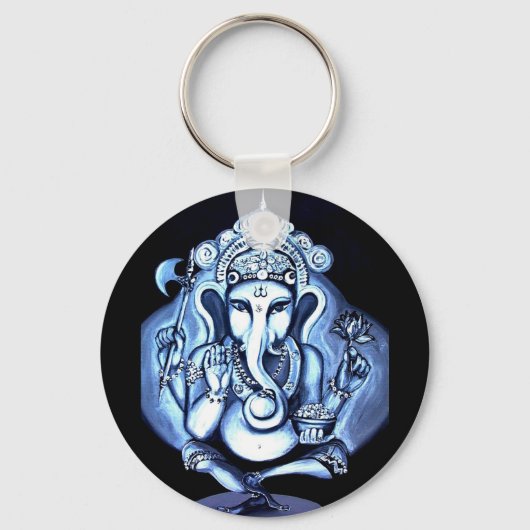 PORTE-CLÉS PORTE - CLÉ GANESHA (Recto)