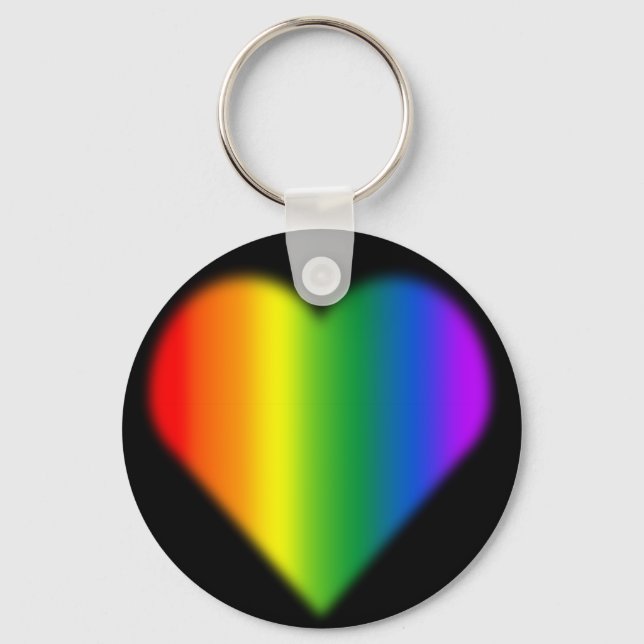 Porte-clés Porte - clé gay pride Rainbow Love Porte - clés &  (Front)