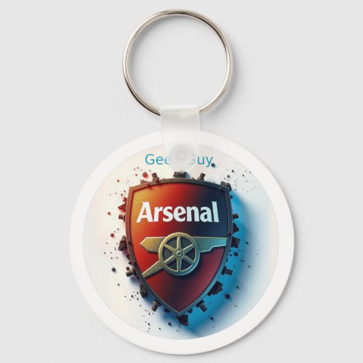 Porte-clés Porte - clé geek - Arsenal (Recto)