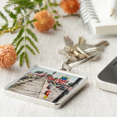 Porte-clés porte - clé "Genève - Vue sur le lac" (Côté)