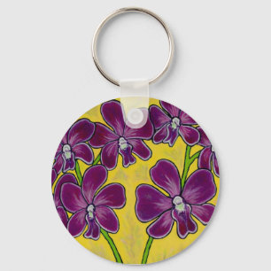 Porte-clés Porte - clé génial d'orchidée
