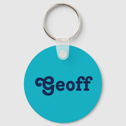 Porte-clés Porte - clé Geoff (Recto)