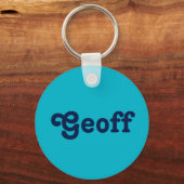 Porte-clés Porte - clé Geoff (Recto)