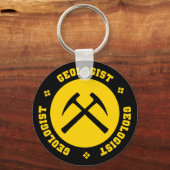 Porte-clés Porte - clé géologue (Recto)