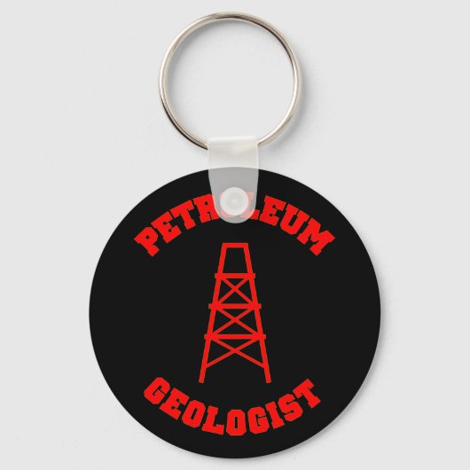 Porte-clés Porte - clé géologue pétrolier (Recto)