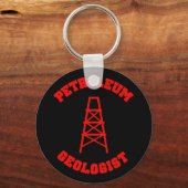 Porte-clés Porte - clé géologue pétrolier (Recto)