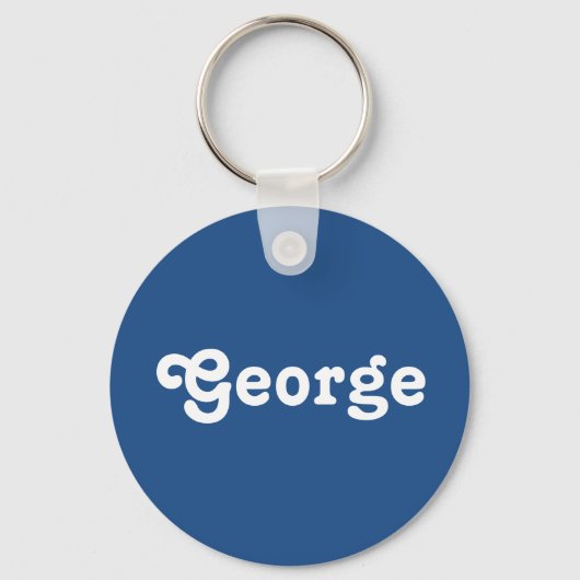 Porte-clés Porte - clé George (Recto)