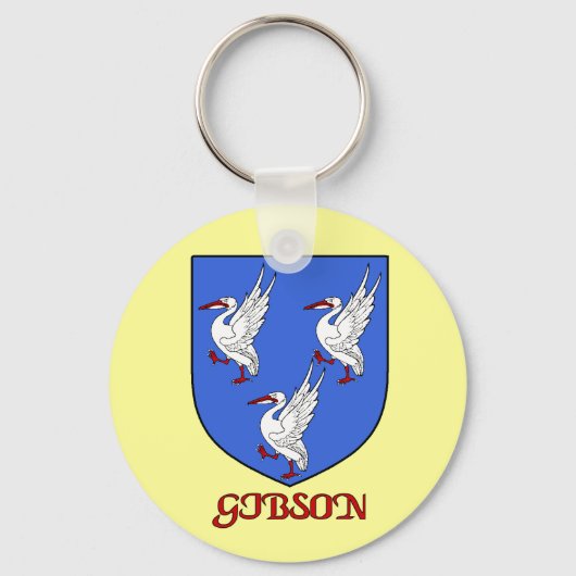 Porte-clés Porte - clé Gibson Family Shield (Recto)