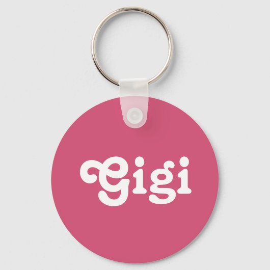 Porte-clés Porte - clé Gigi (Recto)
