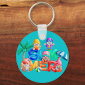 Porte-clés Porte - clé Gnomes d'été (Recto)