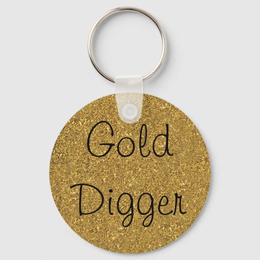 Porte-clés Porte - clé Gold Digger (Recto)