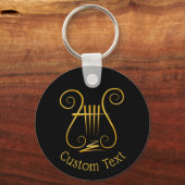 Porte-clés Porte - clé Golden Lyre (Recto)