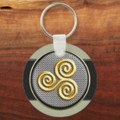 Porte-clés Porte - clé Golden Triskele (Recto)