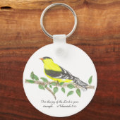 Porte-clés Porte - clé Goldfinch (Recto)