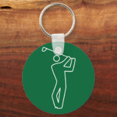 Porte-clés Porte - clé - Golf Player (Recto)
