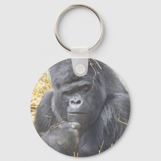 Porte-clés Porte - clé Gorilla réfléchi (Recto)
