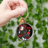 Porte-clés Porte - clé gothique de fée de diable de "Abigaïl" (Main)