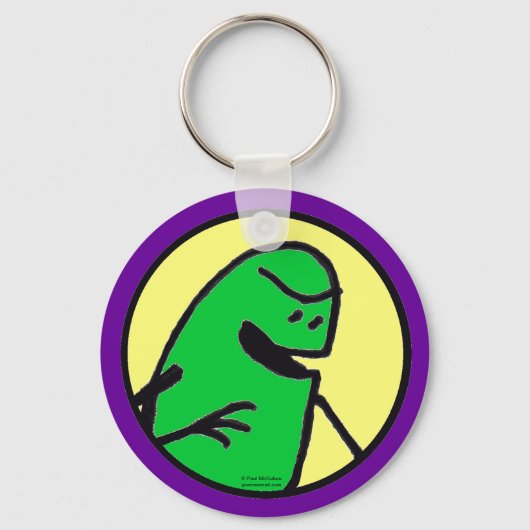 Porte-clés Porte - clé Green Weenii (Recto)
