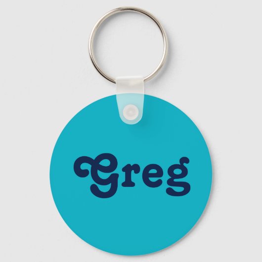 Porte-clés Porte - clé Greg (Recto)