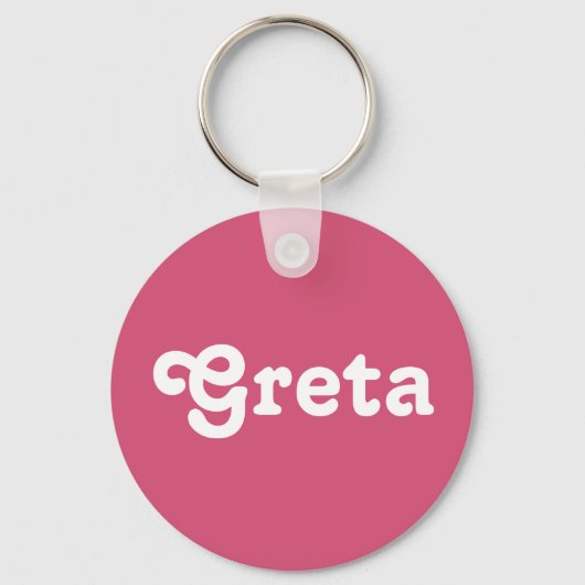 Porte-clés Porte - clé Greta (Recto)