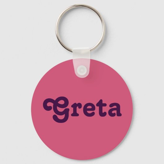 Porte-clés Porte - clé Greta (Recto)