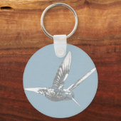 Porte-clés Porte - clé Grey Hummingird (Recto)